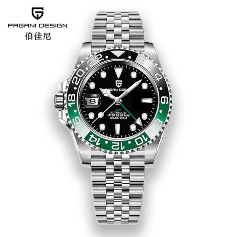 Pagani Design PD-1662 GMT Black Green